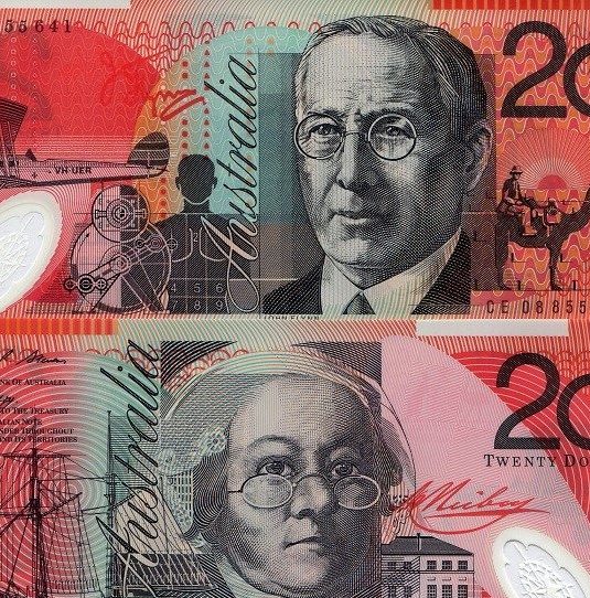 20 Australian Dollar Bill