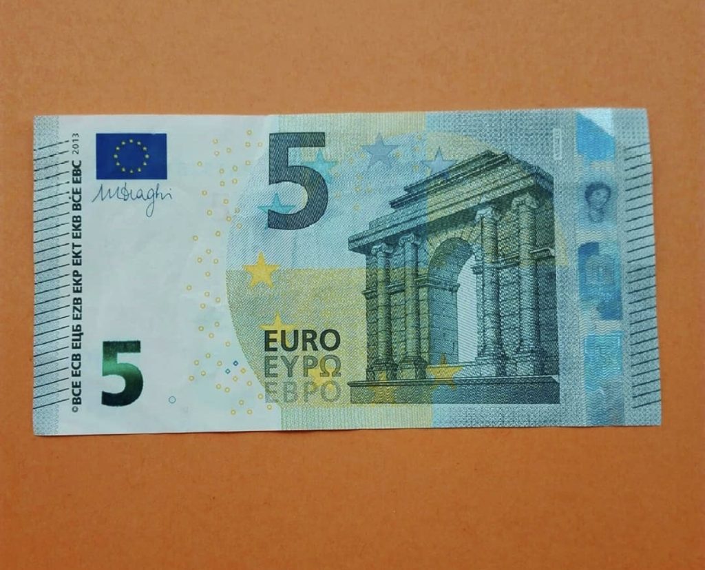 5 Euro Bill