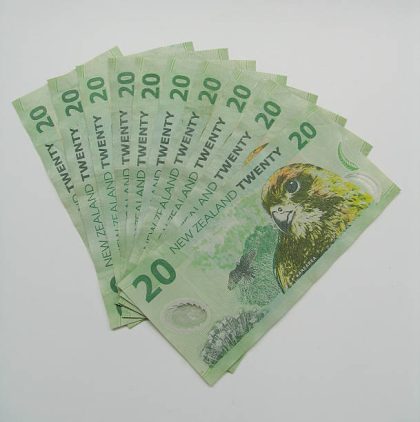 20 New Zealand Dollars