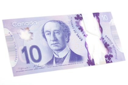 10 Canadian Dollar Notes